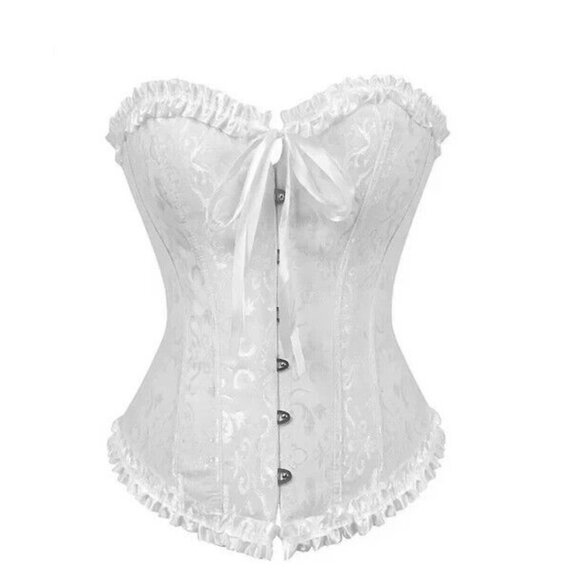 3XL Women Corset Overbust Bustier Strapless Bustier Women Corset Strapless - Picture 1 of 12